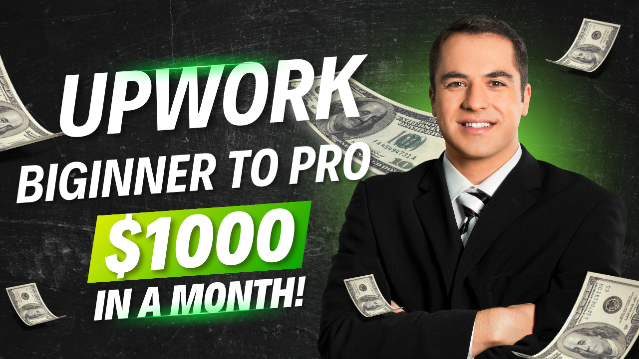 Professional freelancer workspace Upwork